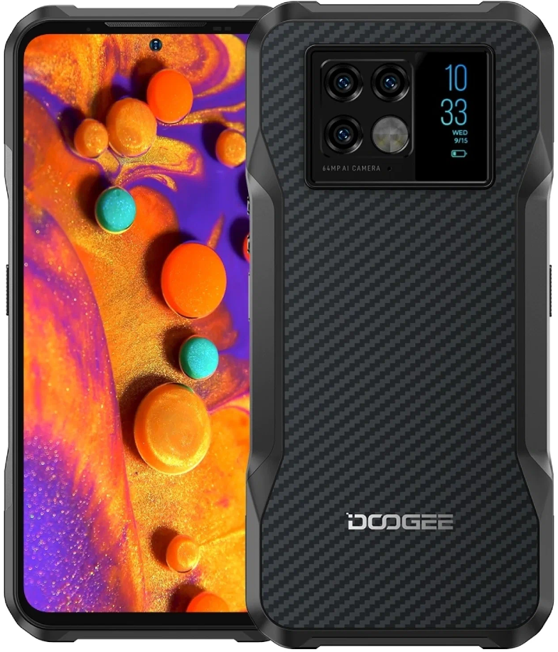 Смартфон Doogee V20, 8.256 Гб, черный